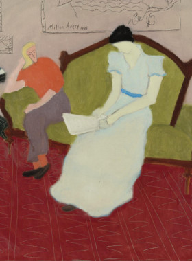 M027【美国】艾弗里Milton Avery高清油画作品绘画素材电子图库