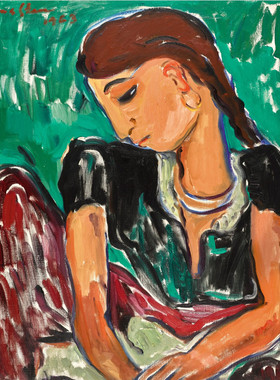 R701【南非】尔玛·斯特恩（Irma Stern）绘画网传电子素材图库