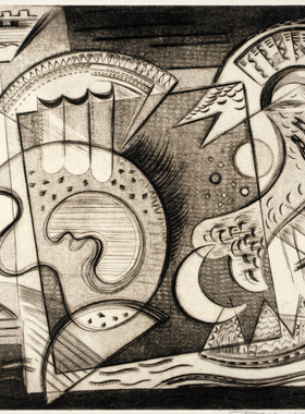 D257【德、美】沃纳·德鲁斯（Werner Drewes）绘画版画电子图库.