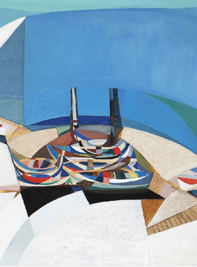 K503【挪威】雅各布·韦德曼（Jakob Weidemann）抽象绘画图库