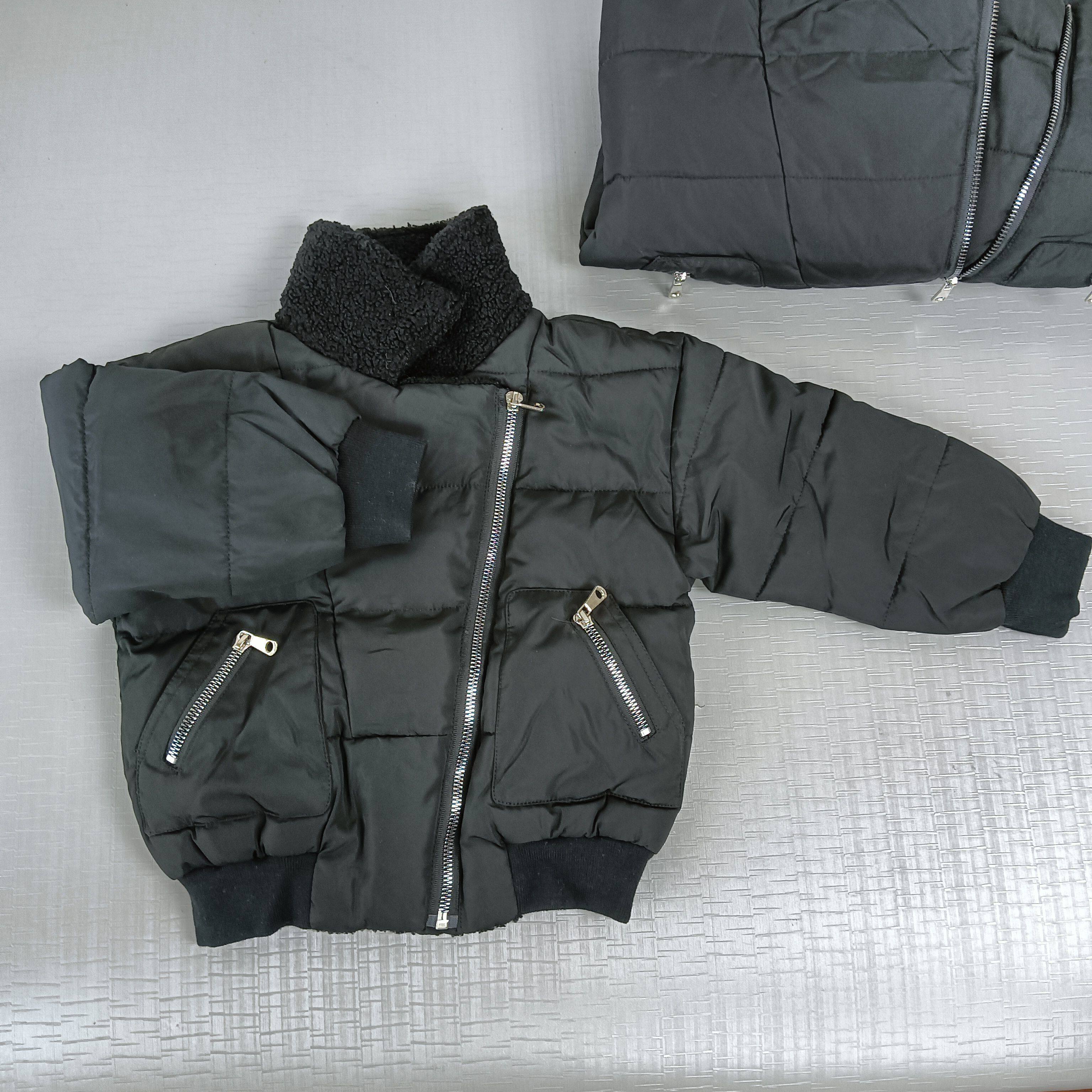 儿童棉袄加厚男孩棒球服短款百搭时尚冬装外套潮流新款
