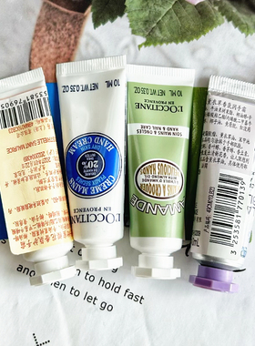 欧舒丹保湿滋润护手霜10ml经典乳木果甜扁桃甜蜜樱花香氛手部护理