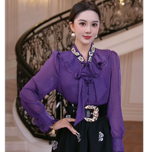 休闲洋气衣服女穿搭气质女装 2025新款 上衣F2530313A 芙娜妮 FNN
