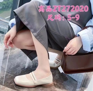 软底软面舒服平底时尚 朱朱家正品 2023春秋季 新款 淑女玛丽珍272020