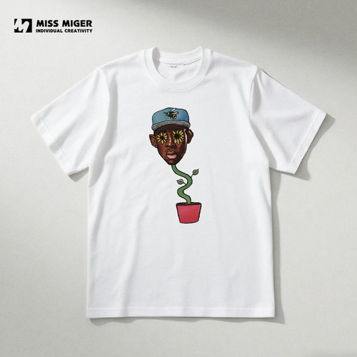 Tyler The Creator T恤 纯棉frank ocean诗人音乐短袖可来图定制T