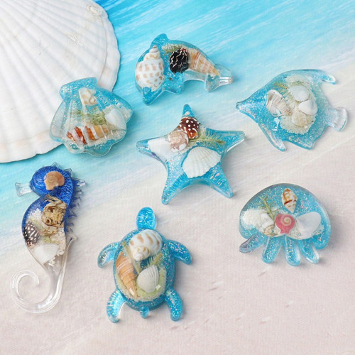 海星贝壳冰箱贴纪念品