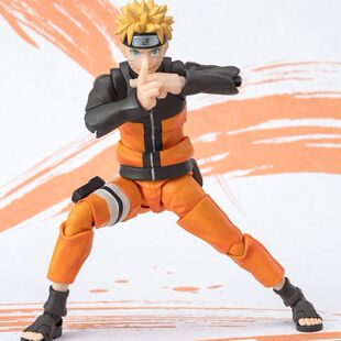 万代现货BANDAI万代SHF火影忍者疾风传漩涡鸣人NARUTO99可动手办