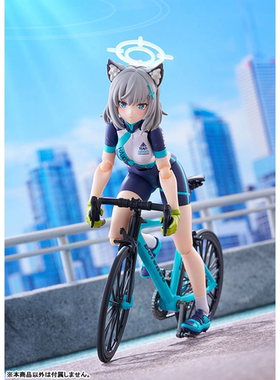 Good Smile MF figma蔚蓝档案砂狼白子骑行机娘手办dx豪华版全新