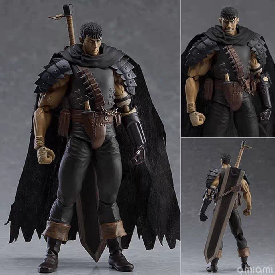 Figma 359剑风传奇格斯烙印勇士黑剑士Ver.可动手办正品全新