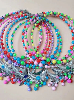 云南丽江民族风手工波西米亚额头挂饰复古个性头饰额饰项链