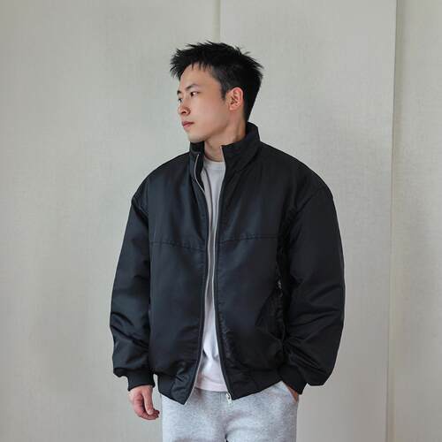 美式复古飞行夹克棉服