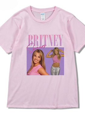 重磅纯棉亚马逊爆款热卖布兰妮·斯皮尔斯 britney spearst恤