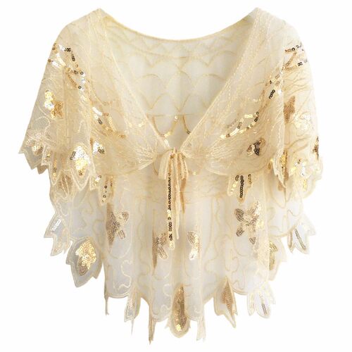 披肩旗袍亮片晚礼服时尚女装四季