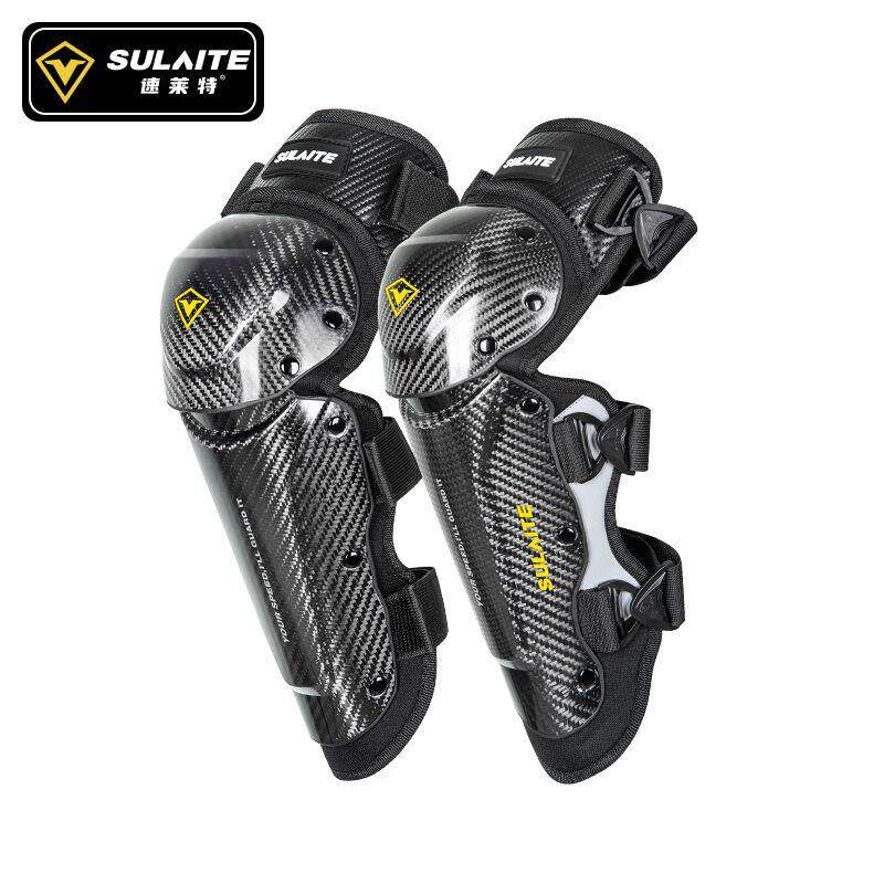 护膝摩托车夏季机车骑行护具碳纤维长款防摔挡风保暖男女四季通用