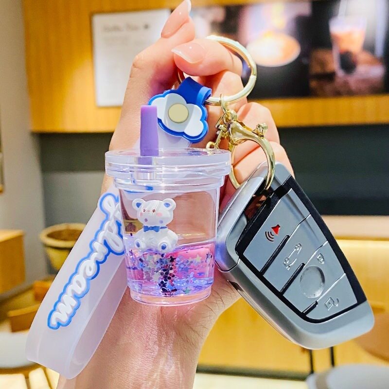 正版白日梦宠入油动物奶茶杯可爱情侣书包挂件小礼品系列钥匙扣女