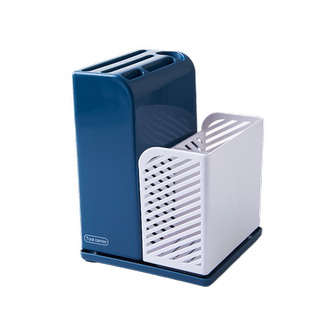 组合刀架筷笼一盒两用家用厨房用品数量刀子筷子快速沥水置物架子