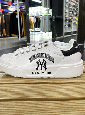 国内现货MLB男女2023秋季新款运动鞋复古厚底板鞋休闲鞋3ASXCCV3N