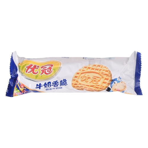 现货100g牛奶香脆饼干原来的味道