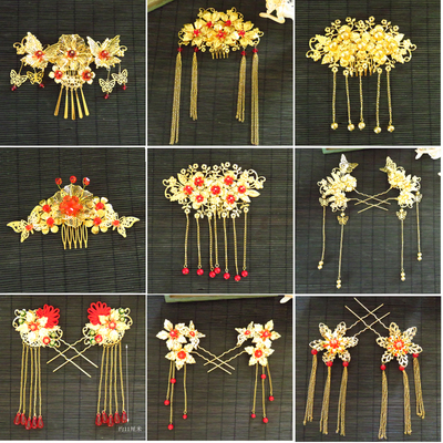 新娘饰品古装敬酒服发簪