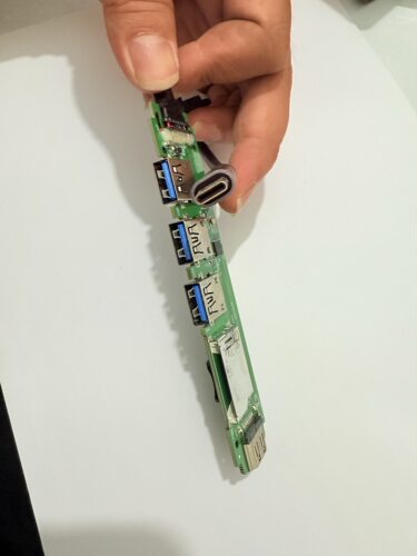 全新库存 拓展坞typec一拖六 TF卡 HDMI AG9310芯片