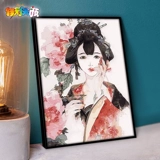 Jiacai tianyan diy цифровой масляной картины рука ручной цвето