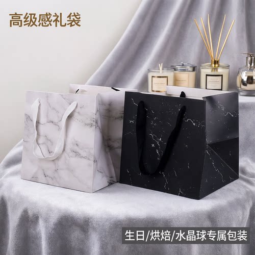 暖心卡纸好看伴手礼袋送礼收纳