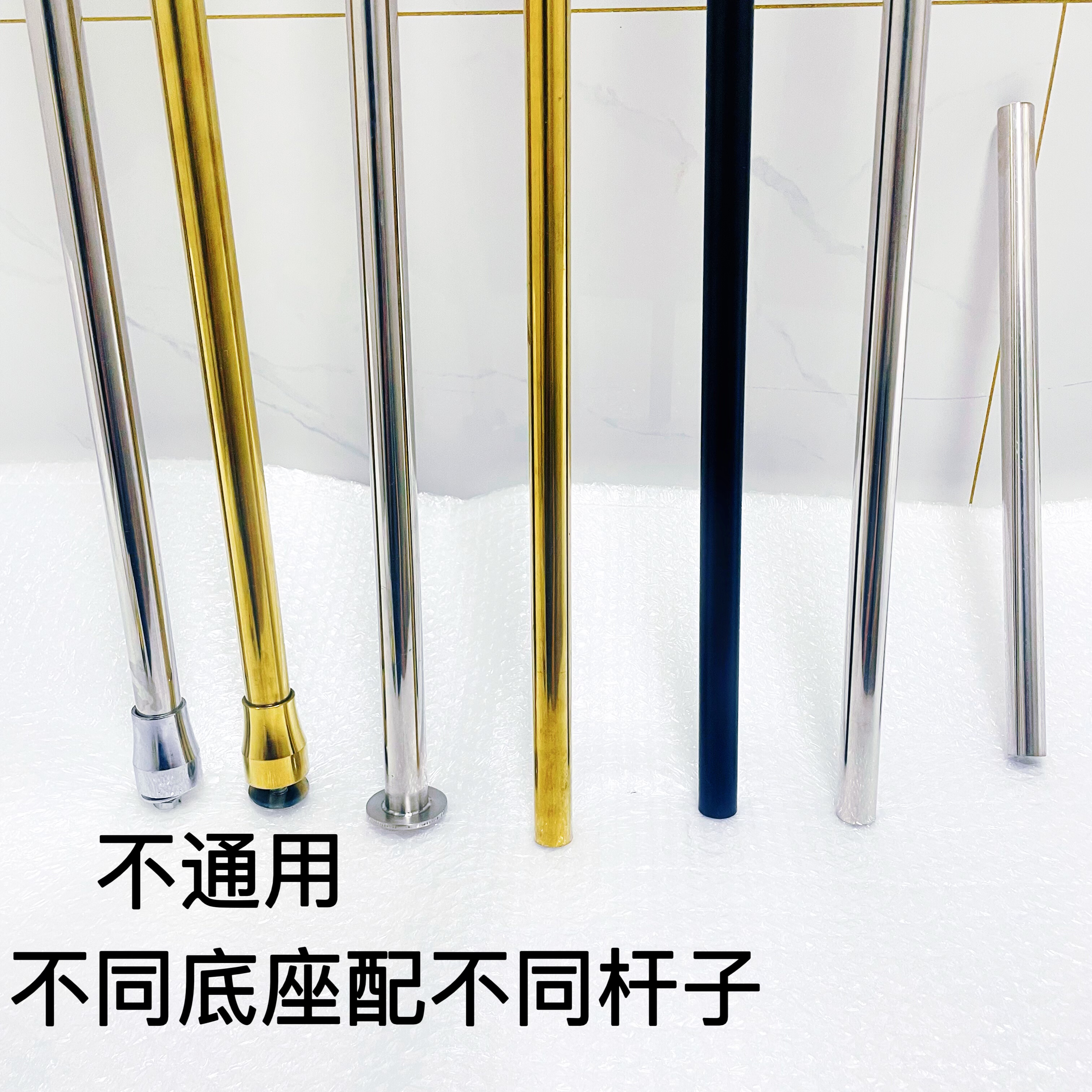 服装店半身模特道具支架不锈钢杆服装模特