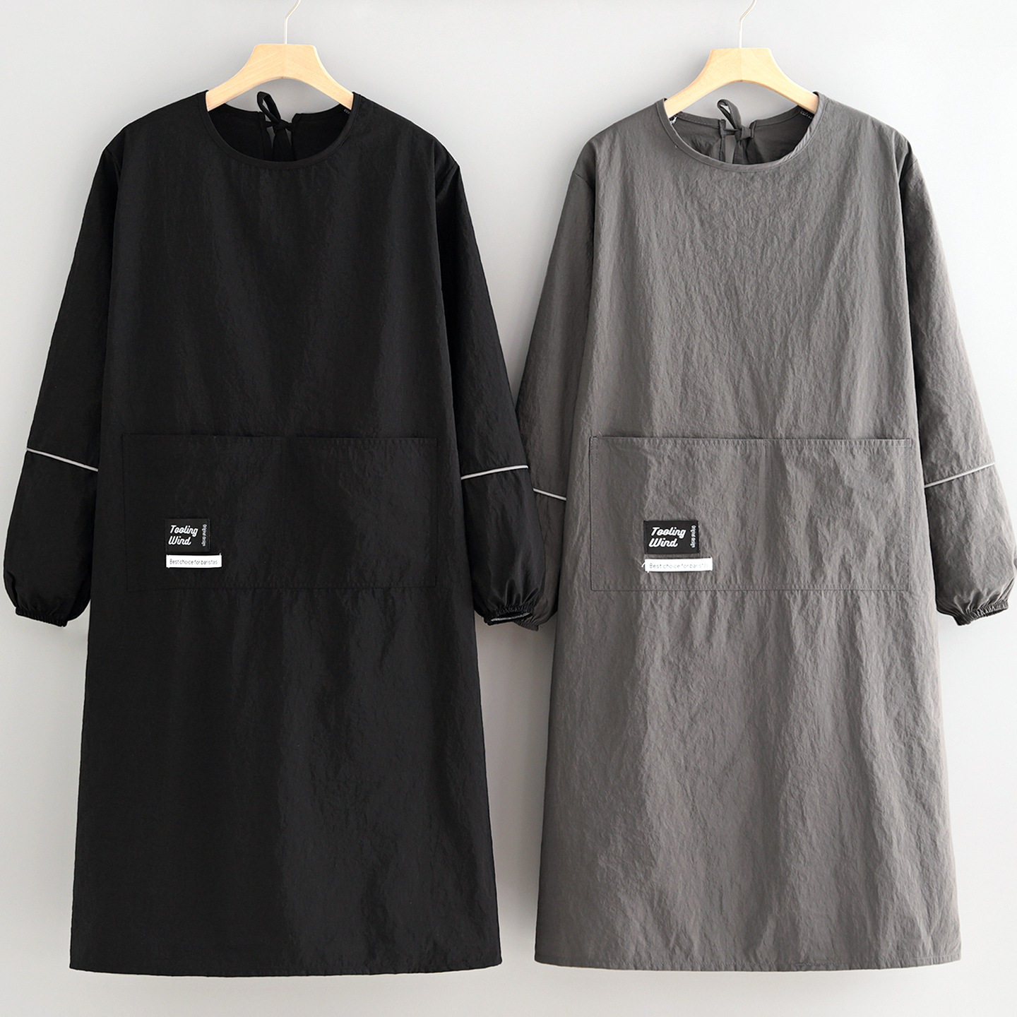 男士防泼水长袖围裙加长加大罩衣餐饮专用上班工作服厨房家用围腰,家庭/个人清洁工具,围裙,淘宝优惠券,粉丝福利购,淘宝优惠卷