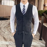 S-7XL-主推-伴郎服兄弟装男婚礼西装马甲英伦修身马甲DMJ105/P55，男装西服套装，电商A213