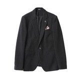 毛呢子休闲小西装外套男修身韩版秋冬加厚款西服套装LJT6951-P230，男装西服套装，电商A213