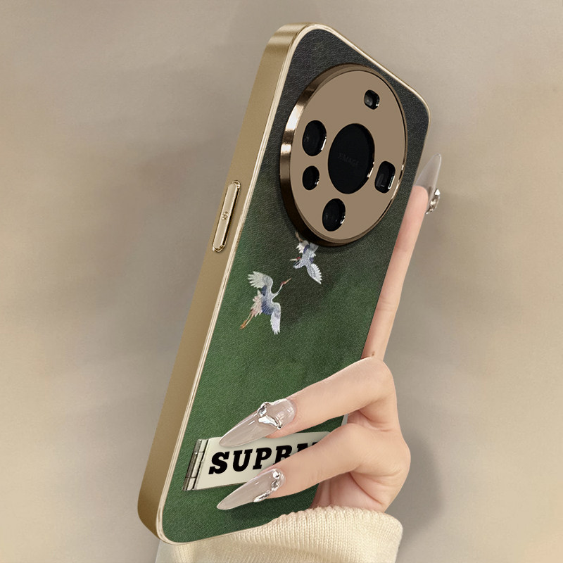 国潮飞鹤适用mate70手机保护壳mate60pro高级pura