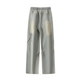 2026春季平铺百搭牛仔裤直筒宽松阔腿休闲男生裤子KS335P48控69，男装牛仔裤，电商B329