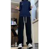 2025春季百搭运动裤休闲裤垂感阔腿卫裤B329-J669P45控68，男装休闲裤，电商B329