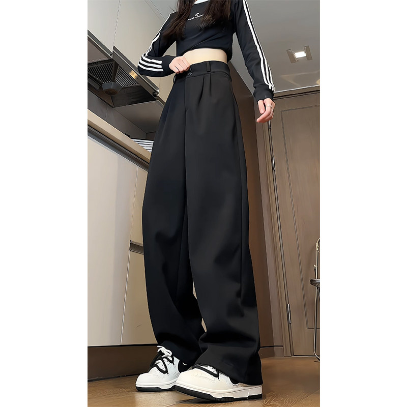 高品冬季加厚女泥料百搭长裤休闲裤子WH6632P50特批没差价,男装休闲裤,电商B329