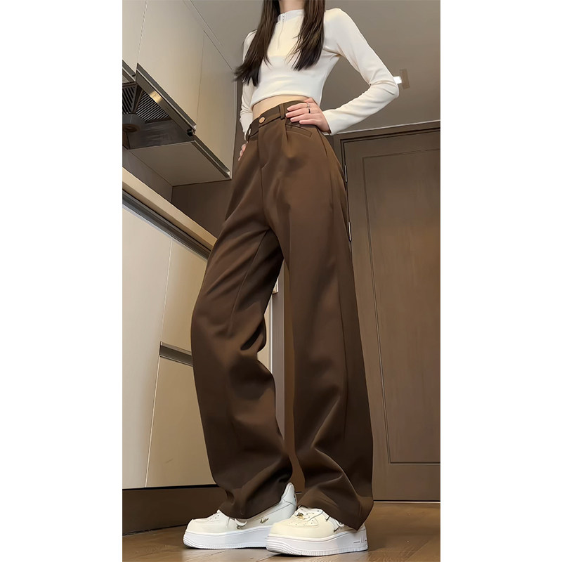 2025泥料冬季西裤垂坠感高级感休闲裤B329-WH6801P60控88,男装西裤,电商B329
