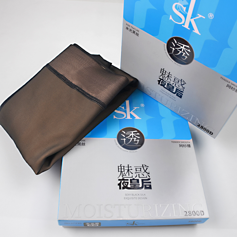 SK加绒加厚水光黑丝保暖打底裤