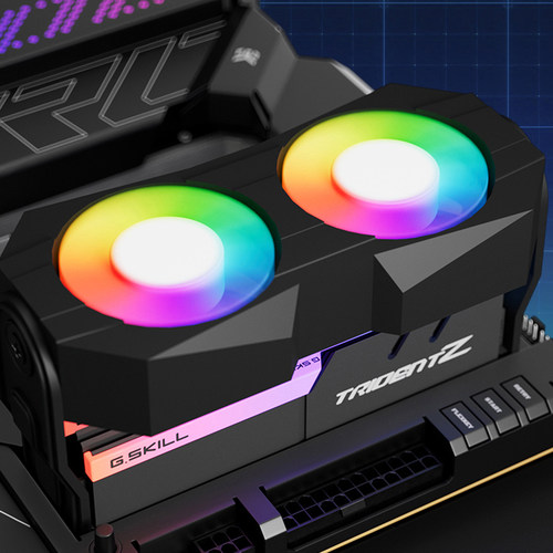 内存条散热器DDR4DDR5支架风扇