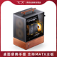 电脑网孔立式 乔思伯T7铝合金MATX主机壳桌面可携式 手提台式 主机外