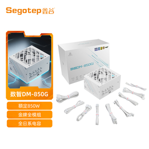 鑫谷数智DM-850G冰山版850W电源金牌全模组1000W显卡750W PCIE5.1