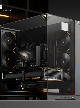 Thermalright利民A70机箱ATX三面玻璃台式电脑360水冷立式外壳