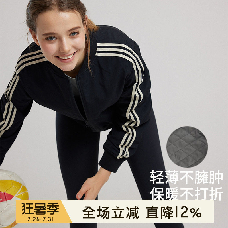 gymna复古学院风棉服外套女