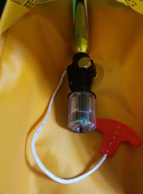 33g气胀救生衣专用小气瓶CO2二氧化碳充气救生衣小钢瓶备用配件