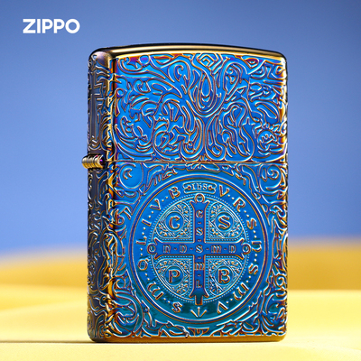 芝宝zippo打火机官方旗舰正品熏金康斯坦丁男士礼物煤油防风正版
