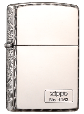 ZIPPO打火机3面侧雕招财貔貅