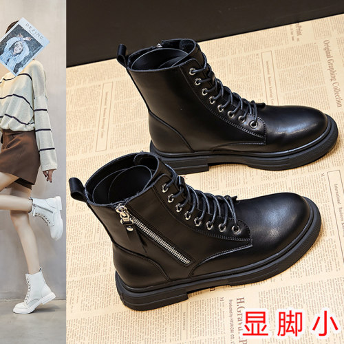 显脚小大码41一43平底春秋单靴冬