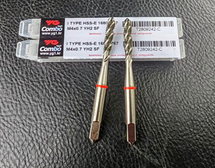 韩国通用螺旋槽丝攻机用丝锥M3M4M5M6M8M10M12M14