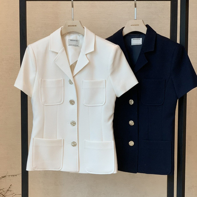 设计感气质显瘦夏季西装外套女