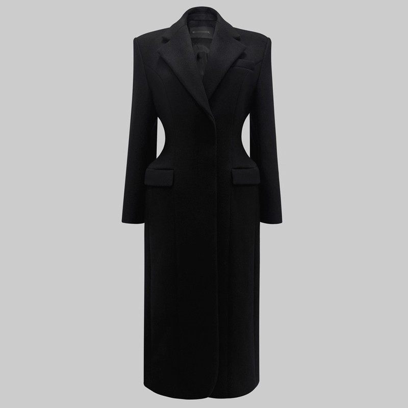 2025冬季新款长款过膝高级感加厚毛呢外套韩版显瘦羊毛呢子大衣女,女装/女士精品,毛呢外套,淘宝优惠券,粉丝福利购,淘宝优惠卷