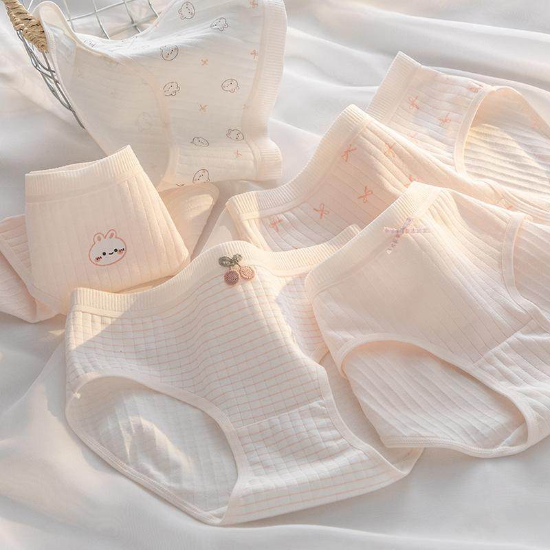 少女内裤女春夏新款纯棉抗菌中腰女童初中生高中生无痕短裤三角裤,女士内衣/男士内衣/家居服,女三角裤,淘宝优惠券,粉丝福利购,淘宝优惠卷