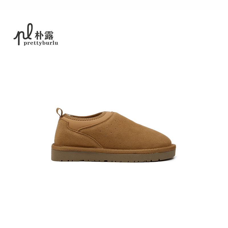 朴露恩雅爆款羊皮毛一体雪地靴